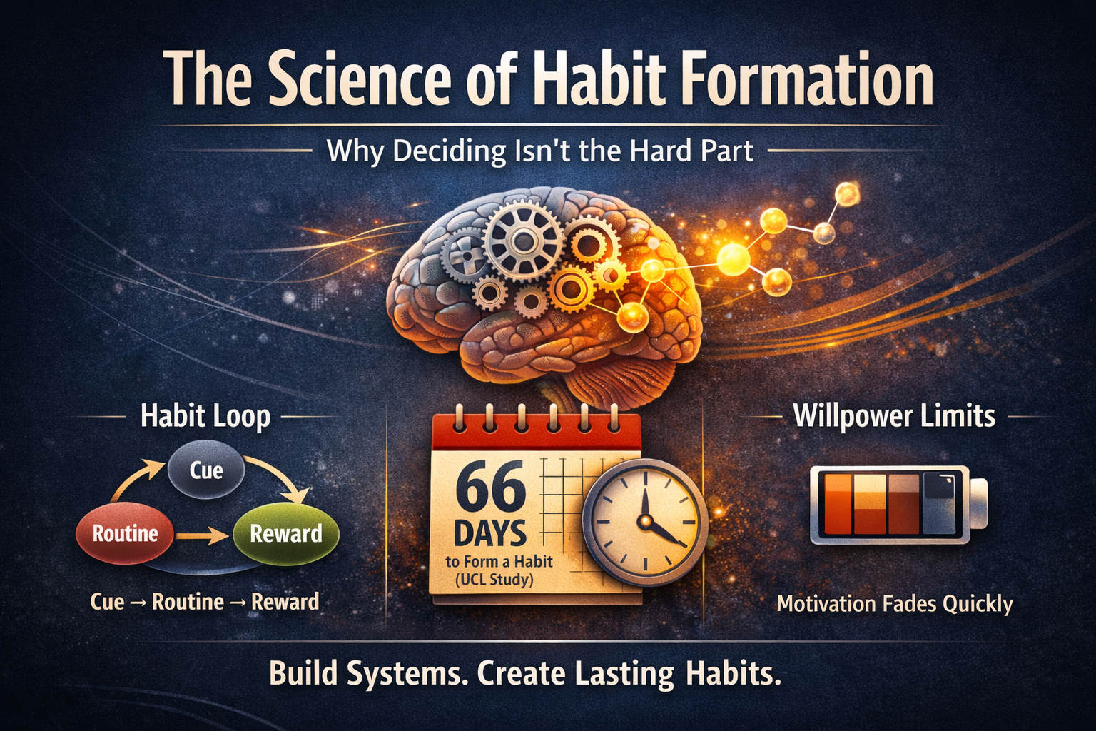 The Science of Habit Formation: Why Deciding Isn’t the Hard Part