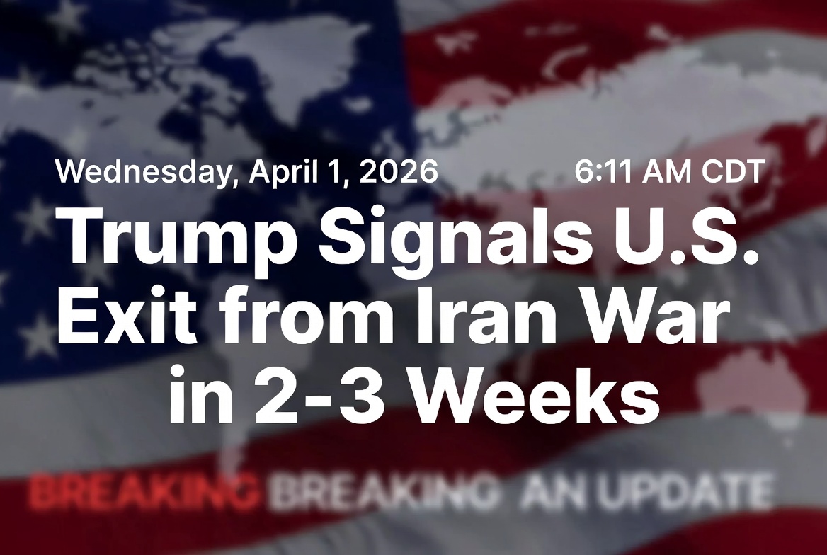 Morning News Brief: Wednesday, April 1, 2026