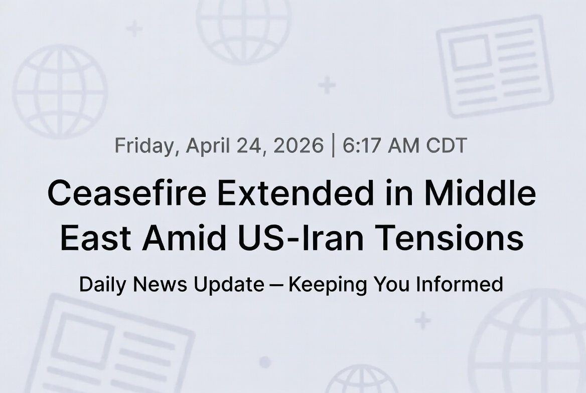 Ceasefire Extended in Middle East Amid US-Iran Tensions