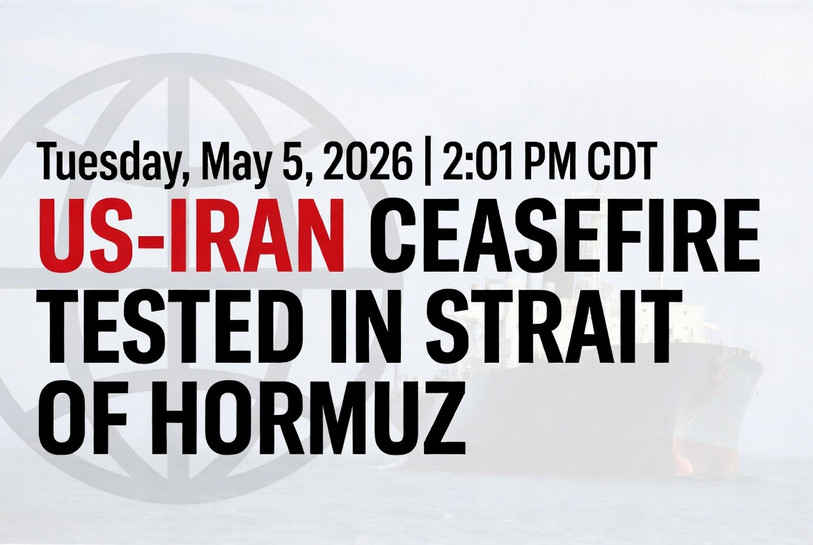 U.S.-Iran Tensions Test Ceasefire in Strategic Strait of Hormuz
