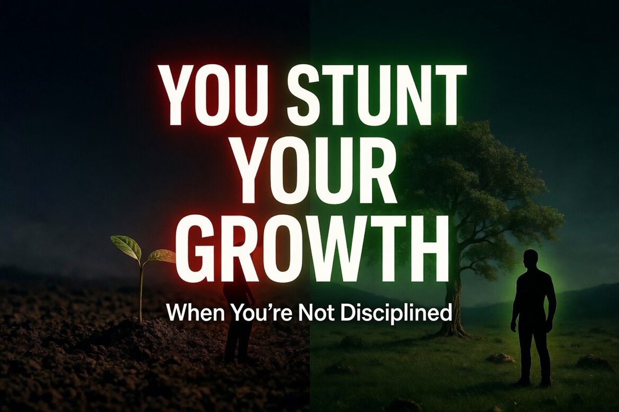 You Stunt Your Own Growth When You’re Not Disciplined