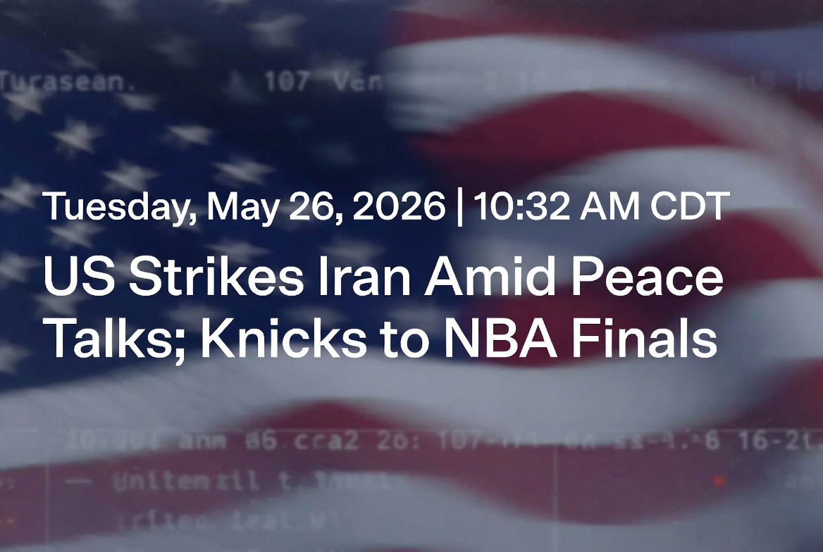 US Strikes Iran in Self-Defense Amid Ongoing Peace Talks; Knicks Sweep to NBA Finals