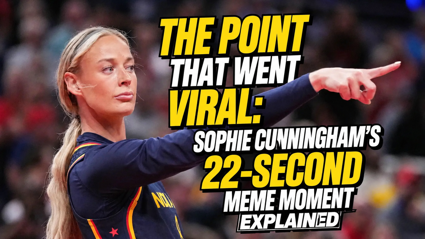 The Point That Went Viral: Sophie Cunningham’s 22-Second Meme Moment Explained