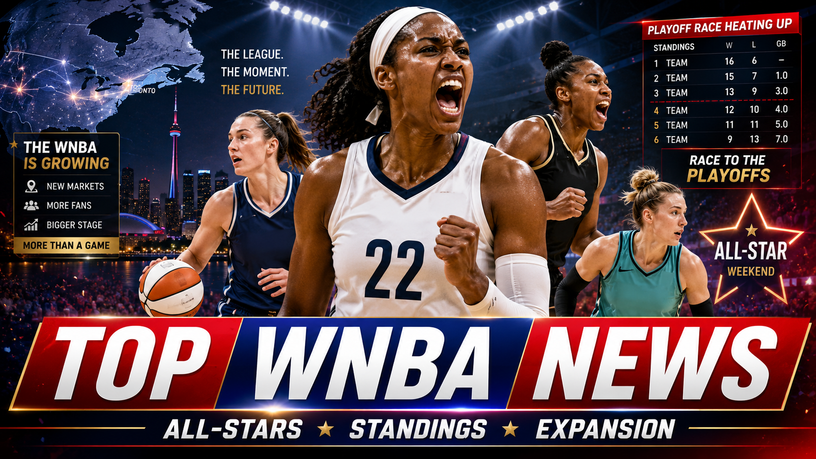 WNBA Midseason Momentum: Stars, Stakes and Expansion Energy Define Today’s Top League News