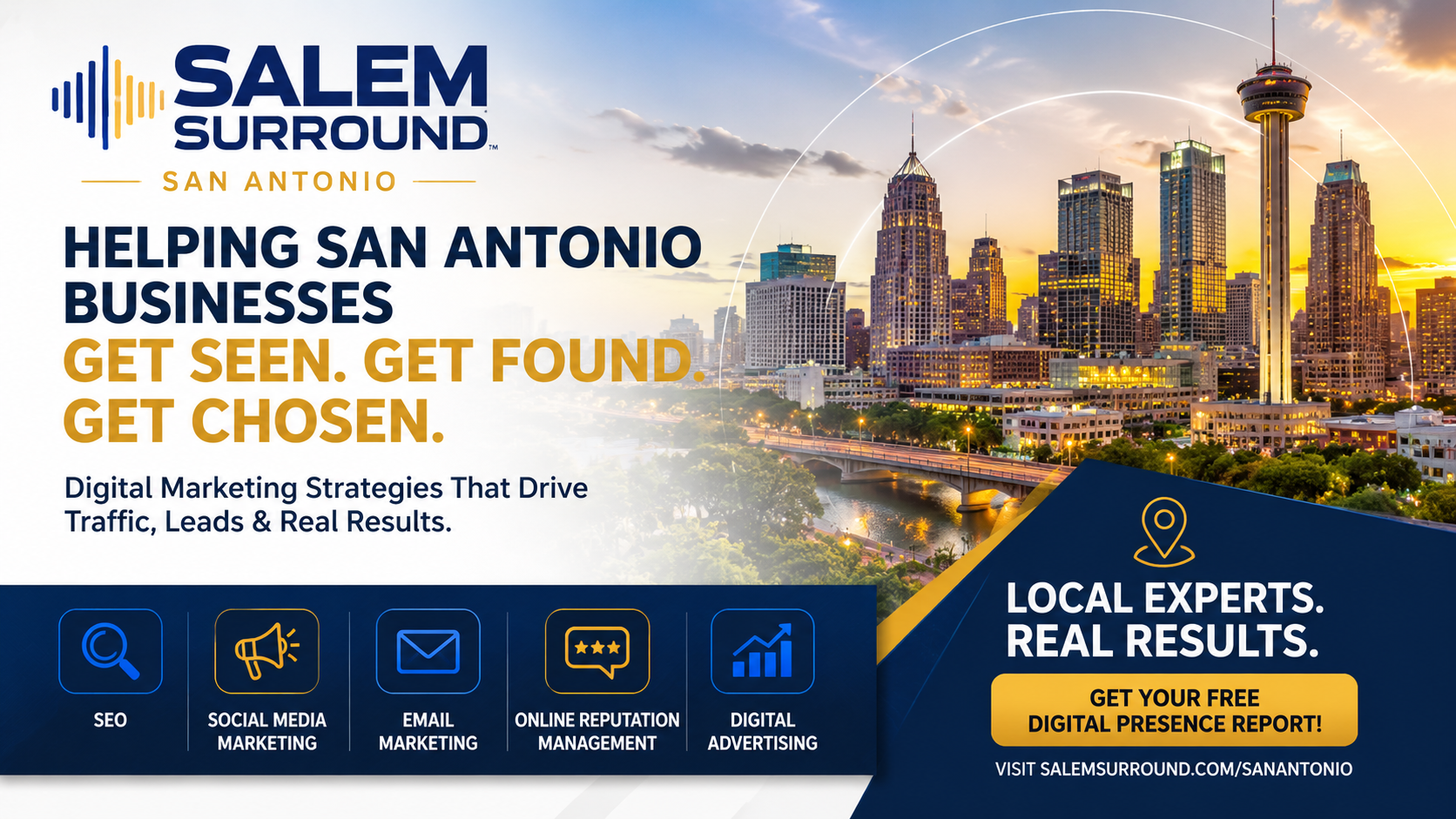 Helping San Antonio Businesses Get Seen, Found and Chosen in a Competitive Digital Marketplace