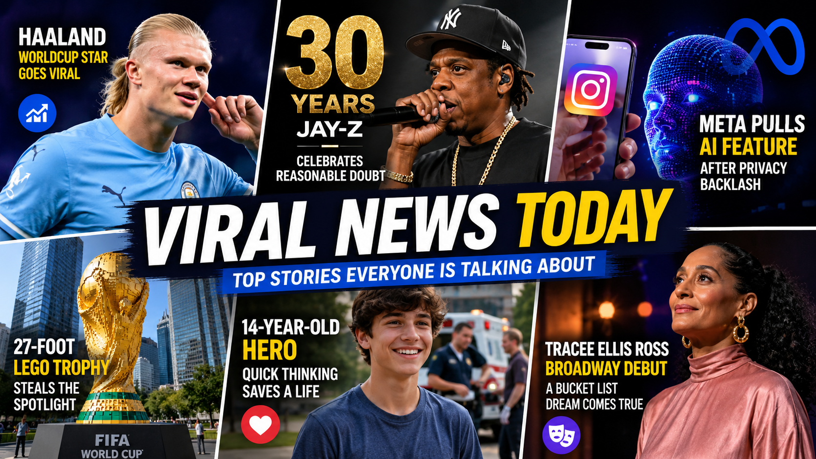 Viral News Today: Jay-Z Celebrates 30 Years, AI Shakes Hollywood and a Teen’s Quick Thinking Saves a Life