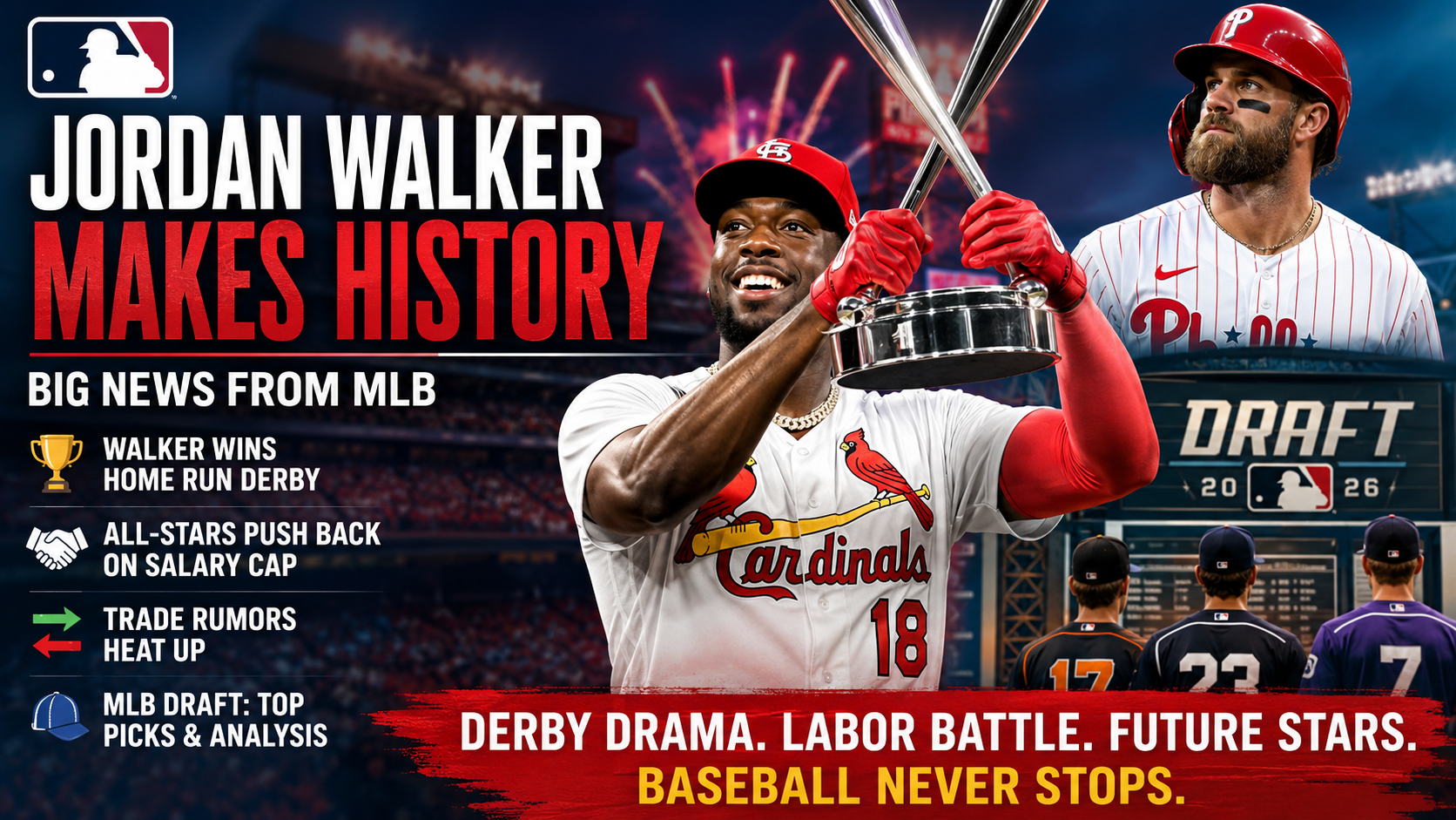 Jordan Walker Silences Philadelphia as MLB’s Future Takes Center Stage