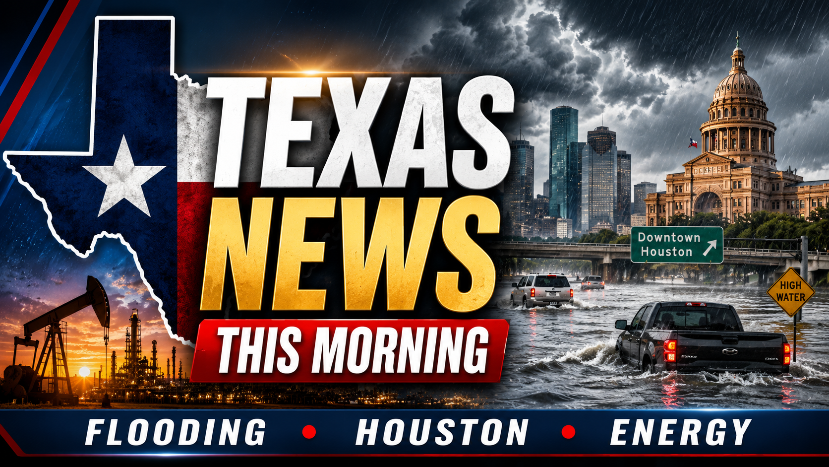 Dangerous Flooding, Houston ICE Investigation and Energy Tensions Lead Texas News