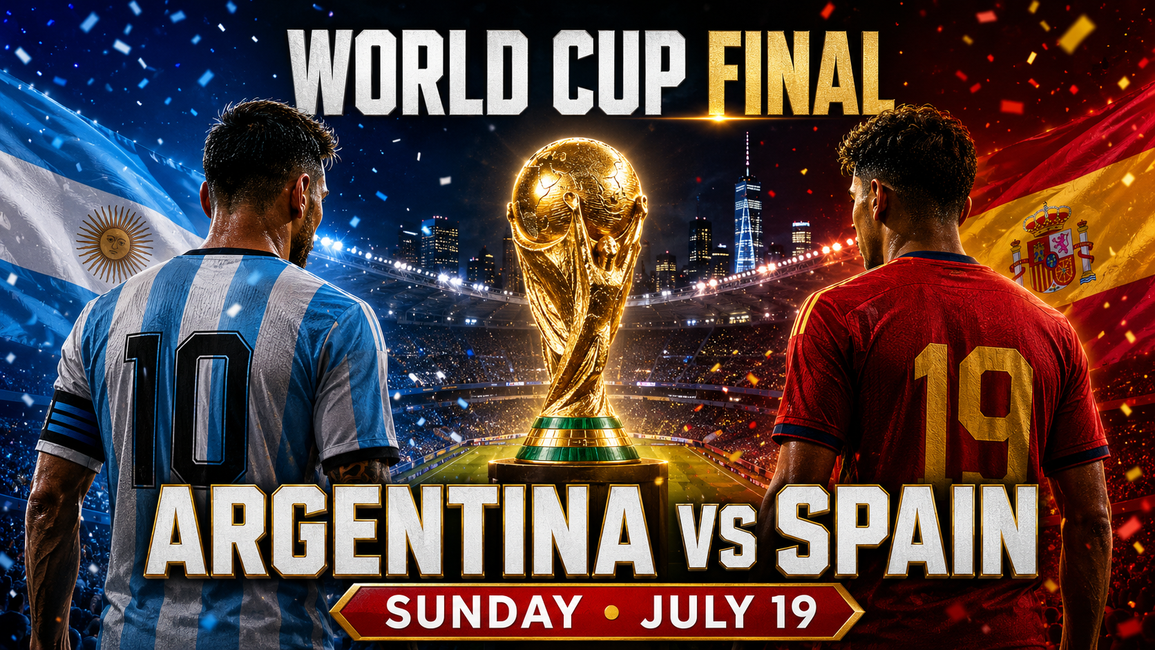 Messi vs. Yamal: Argentina and Spain Set for a Historic 2026 World Cup Final
