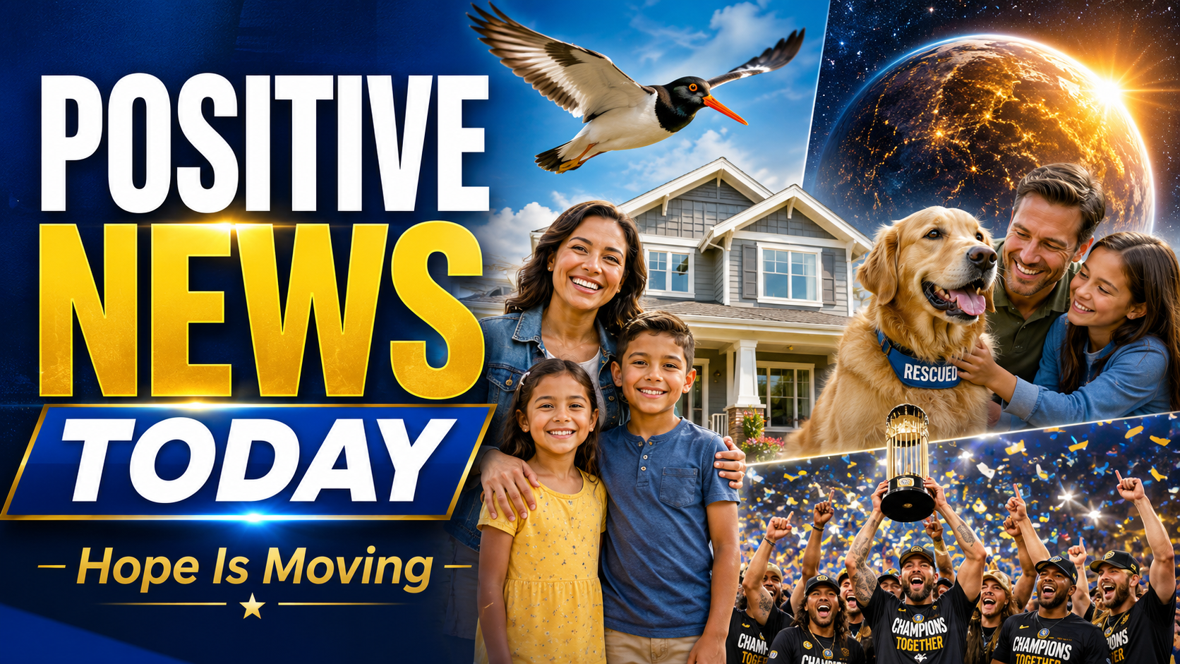 Good News for July 21: A Home Built in 50 Hours, Wildlife Rebounding and Hope Beyond Earth