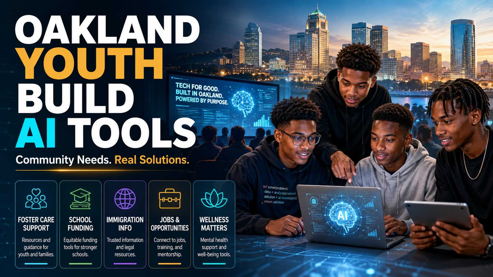 Oakland Youth Build Five AI Tools to Address Community Challenges