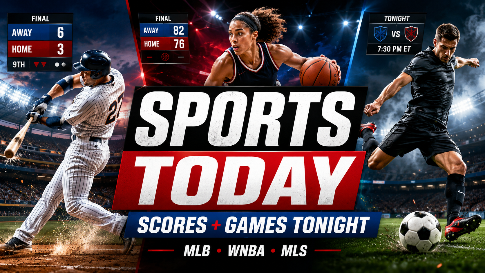 Sports Today: MLB Day Games, WNBA Returns and MLS All-Stars Face Liga MX