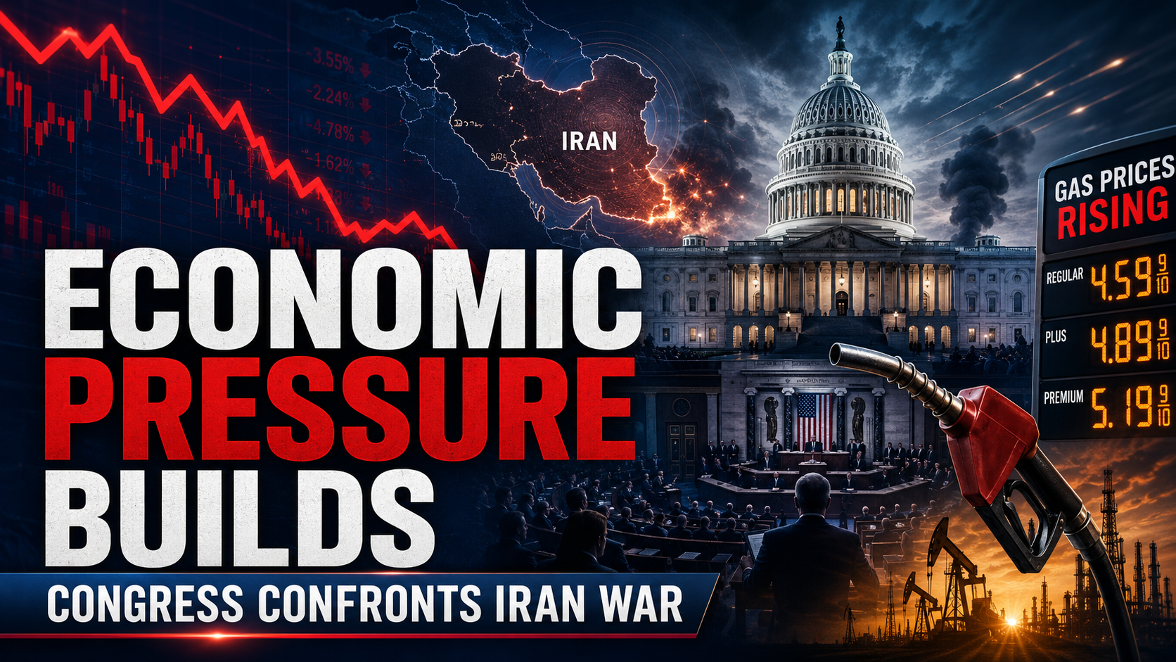 U.S. Morning News: Economic Pressure Builds as Congress Confronts the Iran War