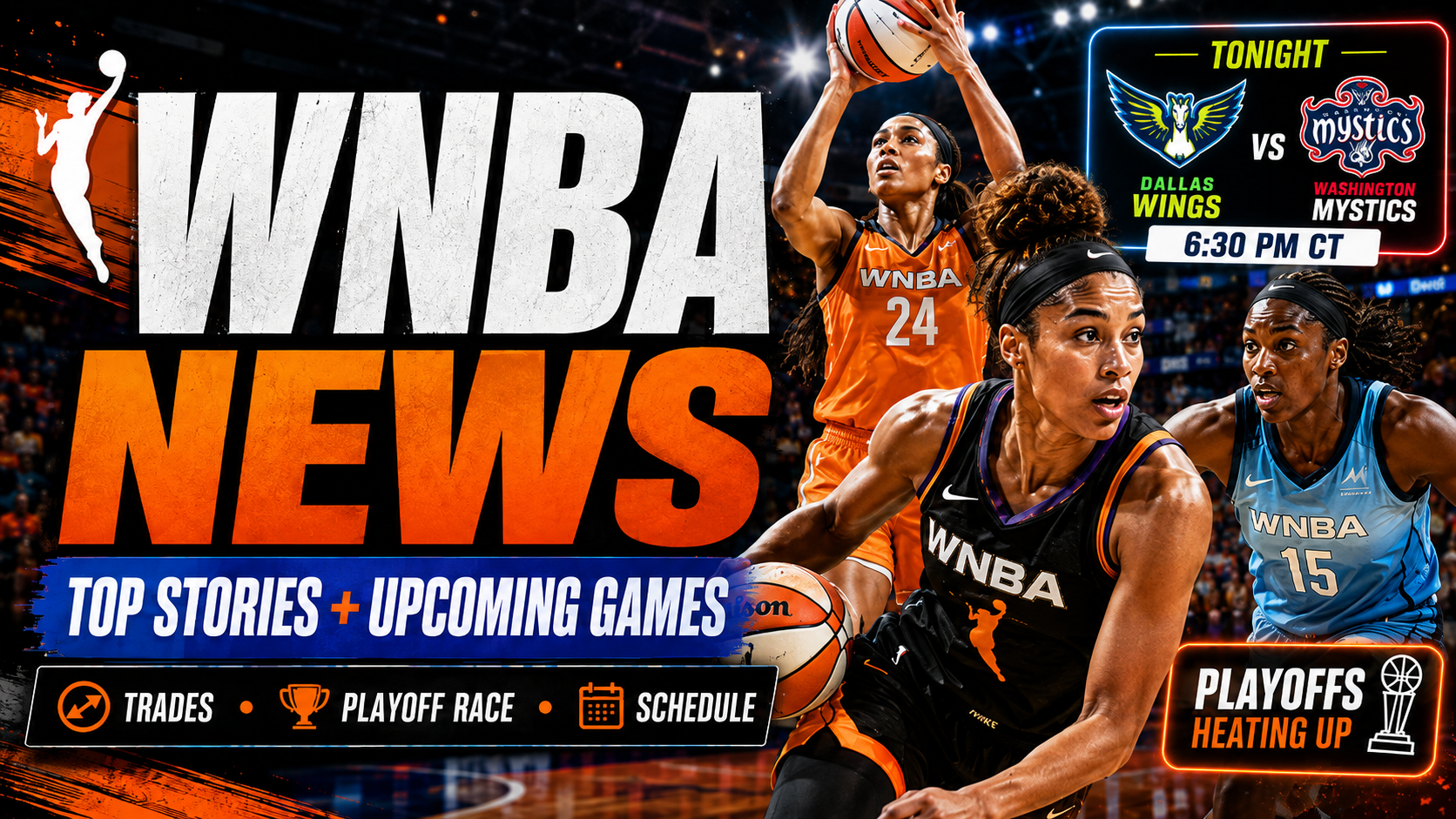 WNBA News Today: Cleveland Sirens Revealed as Playoff Race Heats Up