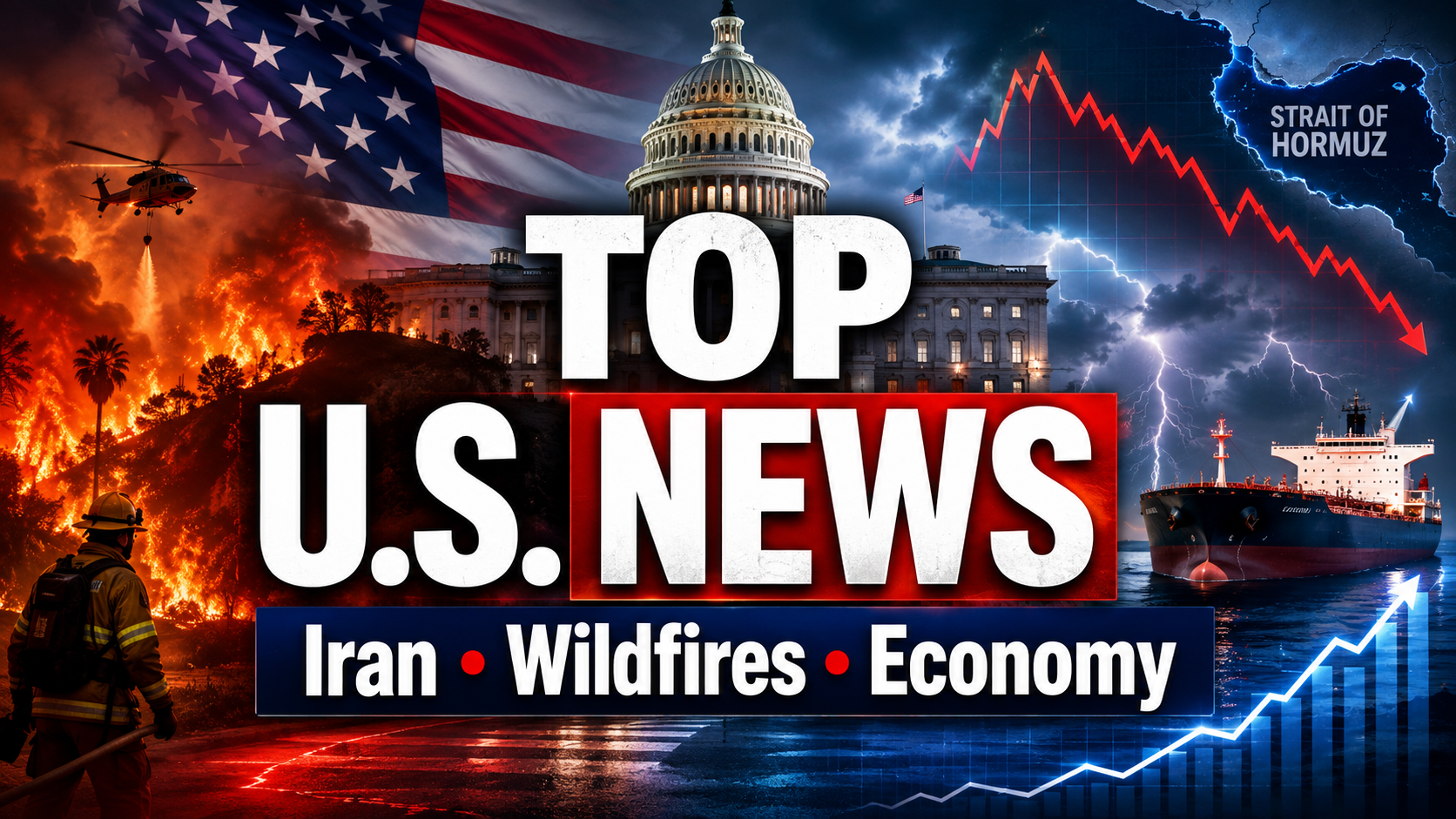 U.S. News Today: Iran Talks, Western Wildfires, Immigration Scrutiny and Economic Pressure Shape the Week Ahead