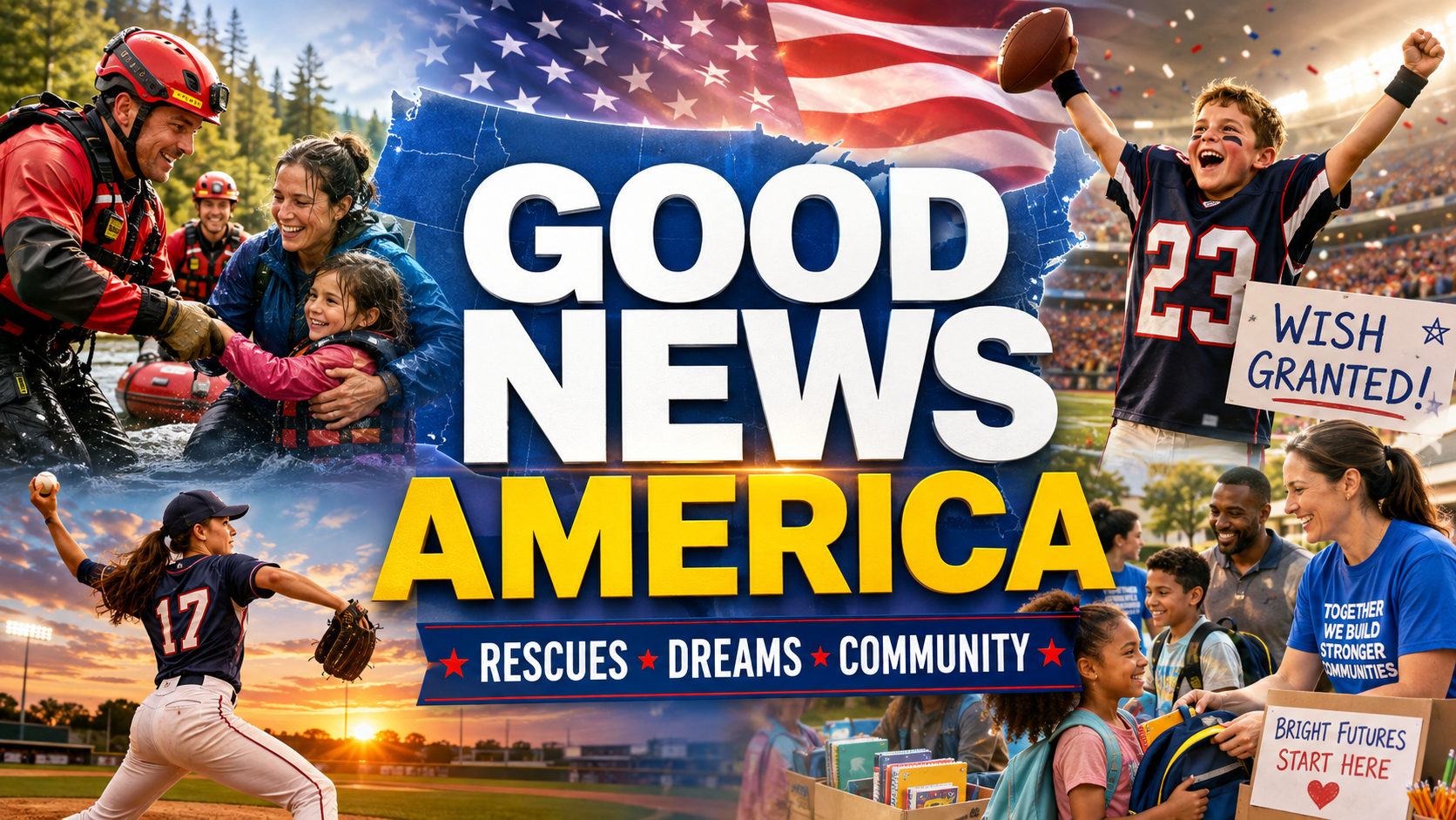 Good News Across America: Rescues, Dreams Come True and Communities Showing Up