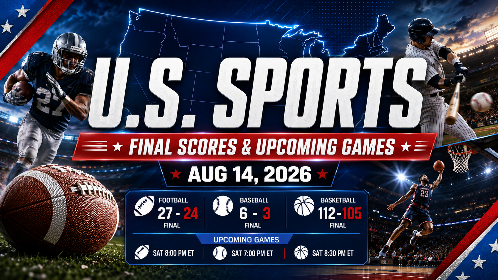U.S. Sports Roundup: NFL Preseason Arrives, Brewers Stun Dodgers and Aces Clinch