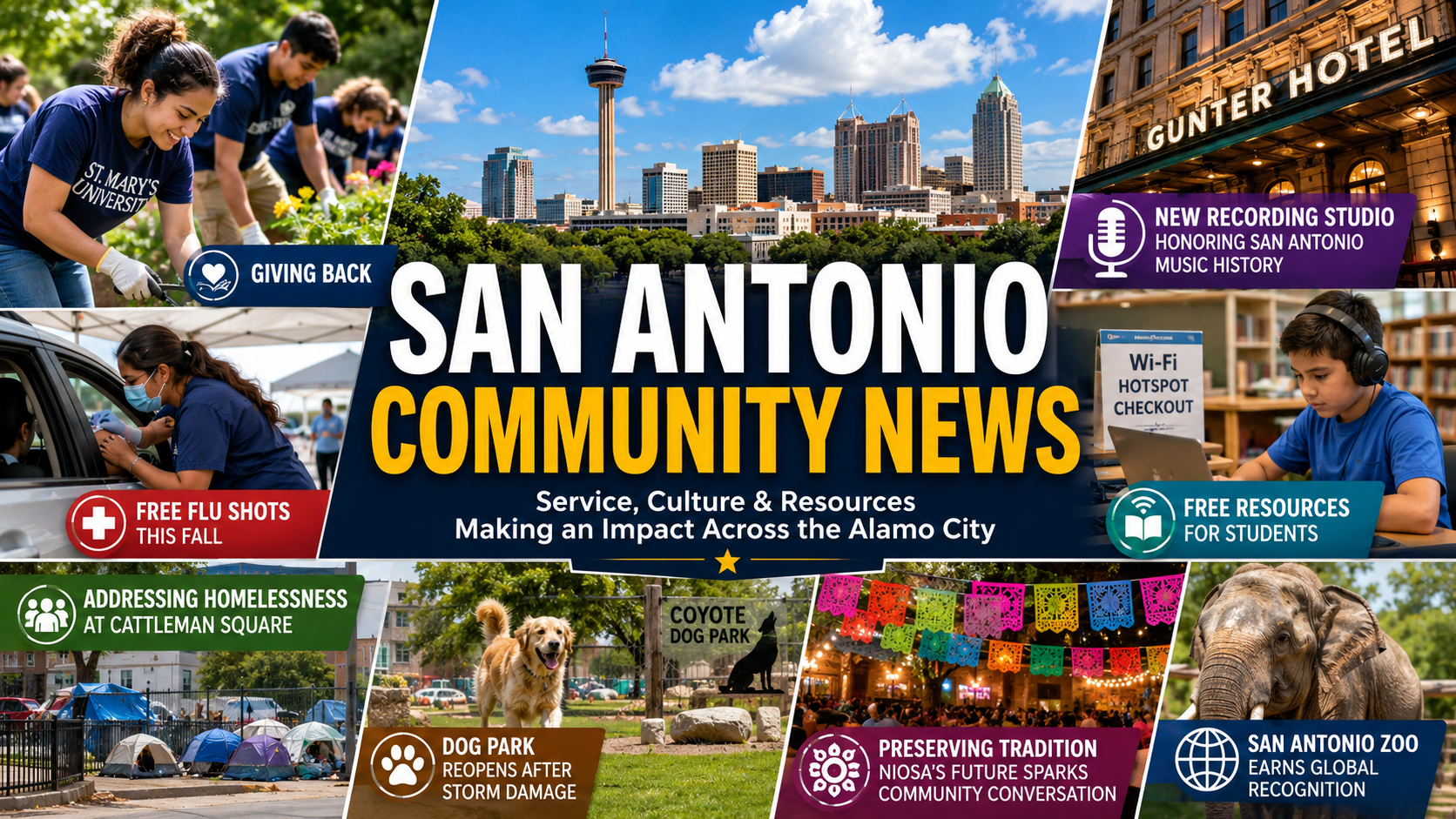 San Antonio Community News: Service, Culture and Local Resources Take Center Stage Across the Alamo City