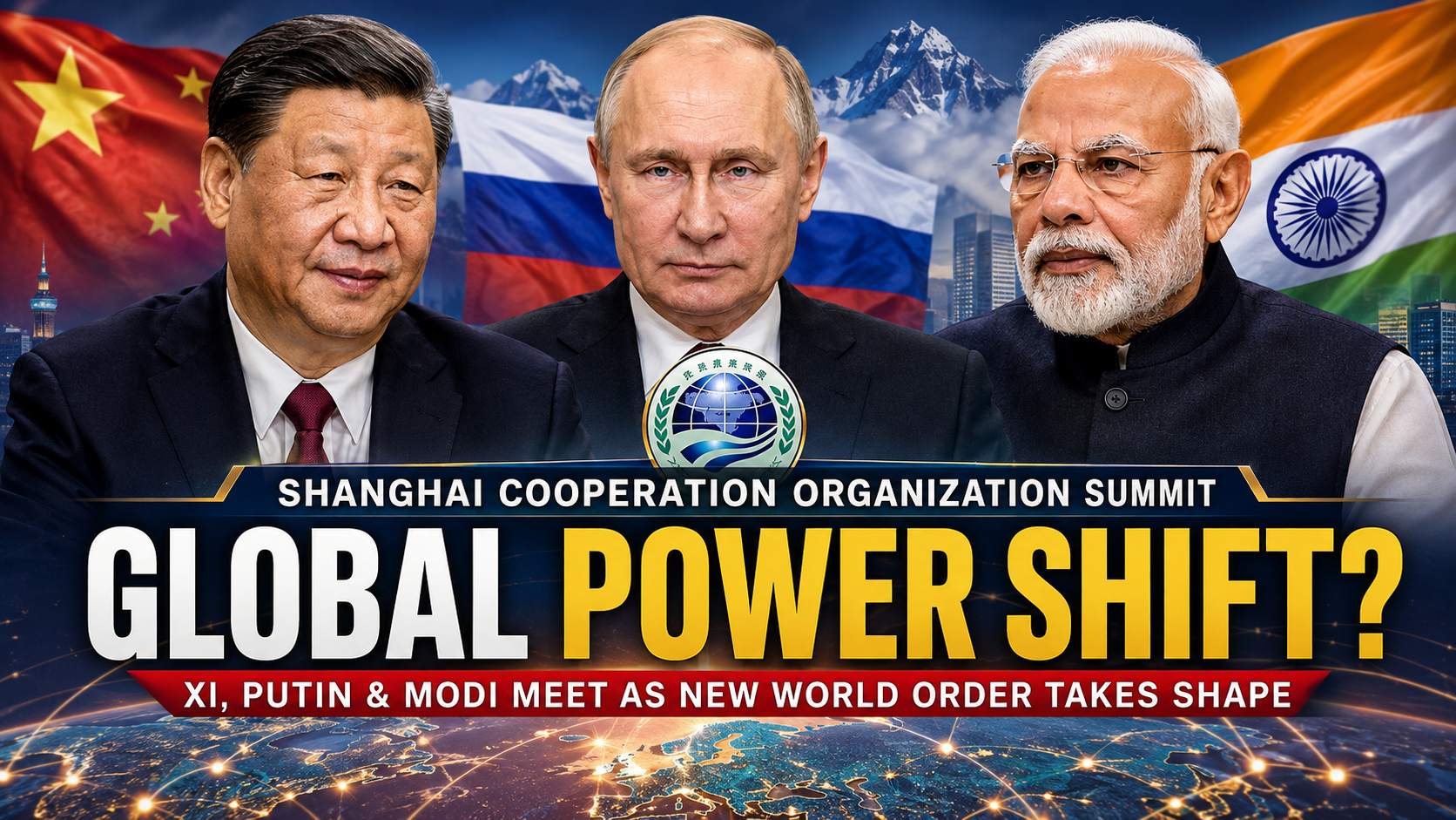 China, Russia and India Gather at Major Summit as Global Power Lines Continue to Shift