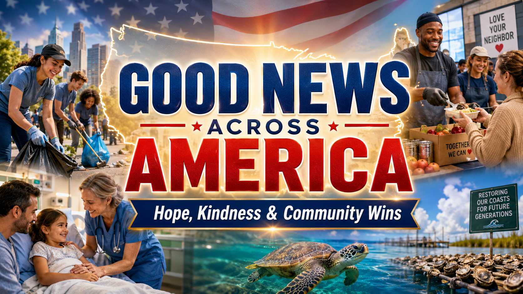 Good News Across America: Neighbors Step Up, Young Innovators Fight Hunger, and Communities Choose Kindness