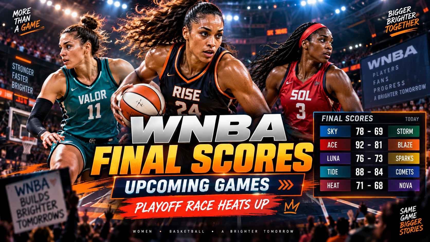 WNBA Final Scores & Upcoming Games: Playoff Race Heats Up in Final Week