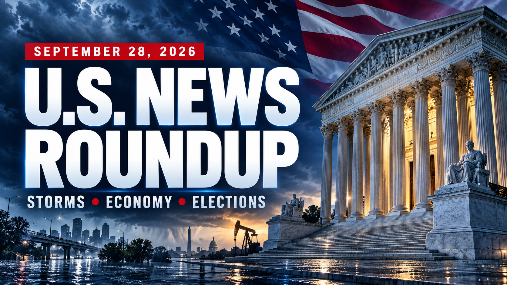 U.S. News Roundup: Storm Damage, Economic Pressure and Election Rulings Shape the Week