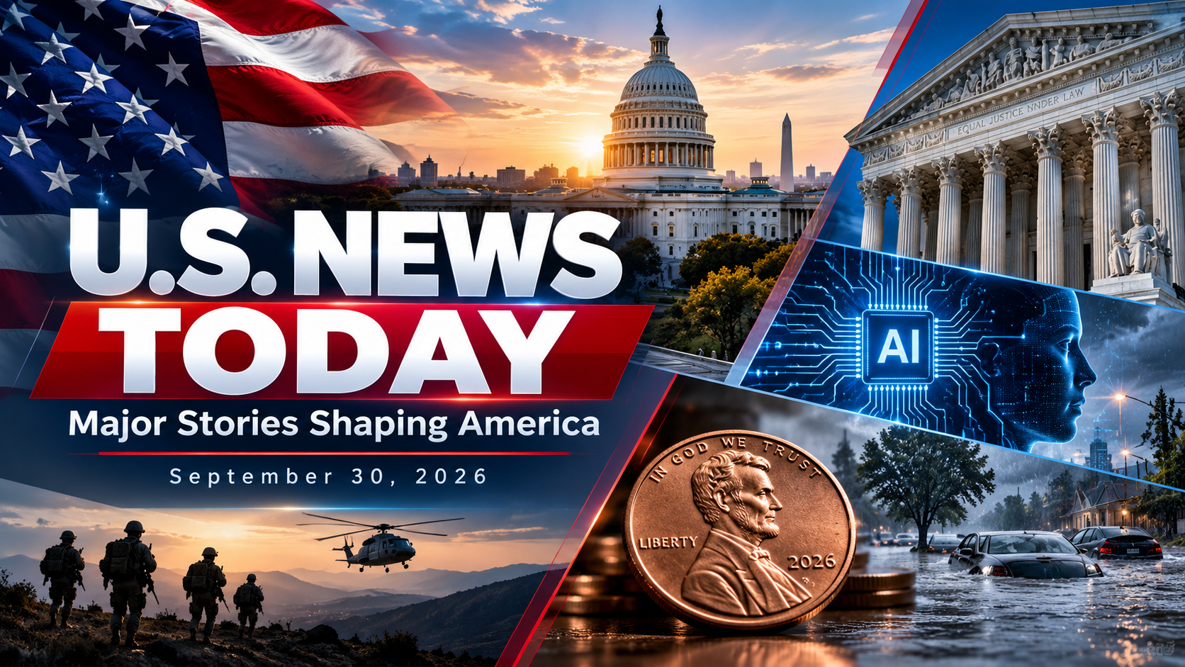 U.S. News Today: Major Stories Shaping America — September 30, 2026